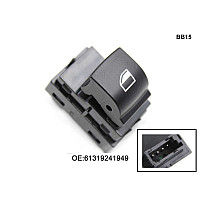 Пасажерско копче за електрически стъкла за BMW F02 F07 F10 - BB15